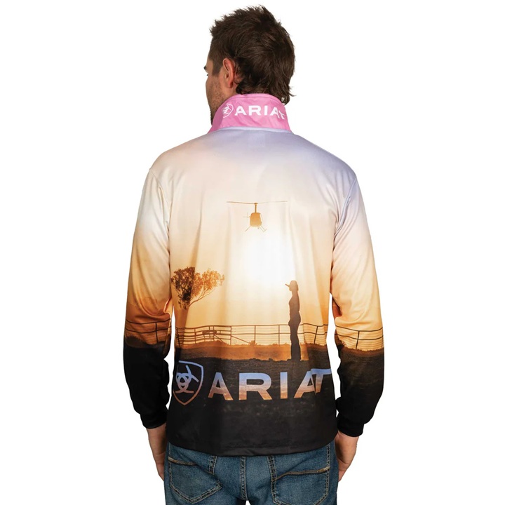 Ariat Adults Fishing Shirt - Outback Cowgirl - Image 2