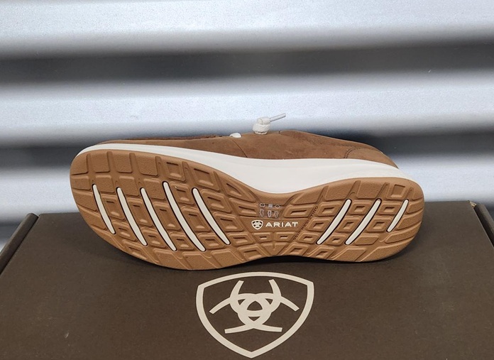 Ariat Ladies Buckeye H2O - Coffee Bean/Brown Lizard Emboss - Image 3