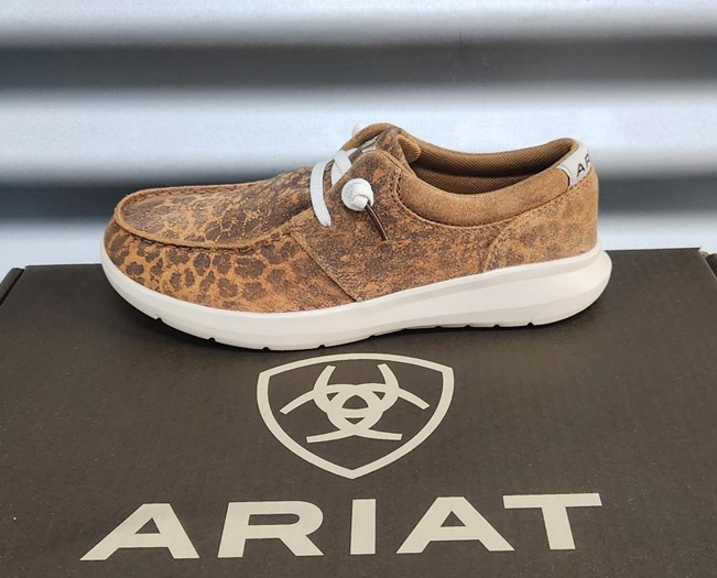 Ariat Ladies Hilo - Distressed Leopard - Image 2