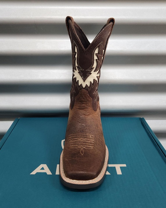 Ariat Kids Driftwood WST Boot - Earth/Royal Chocolate - Image 3