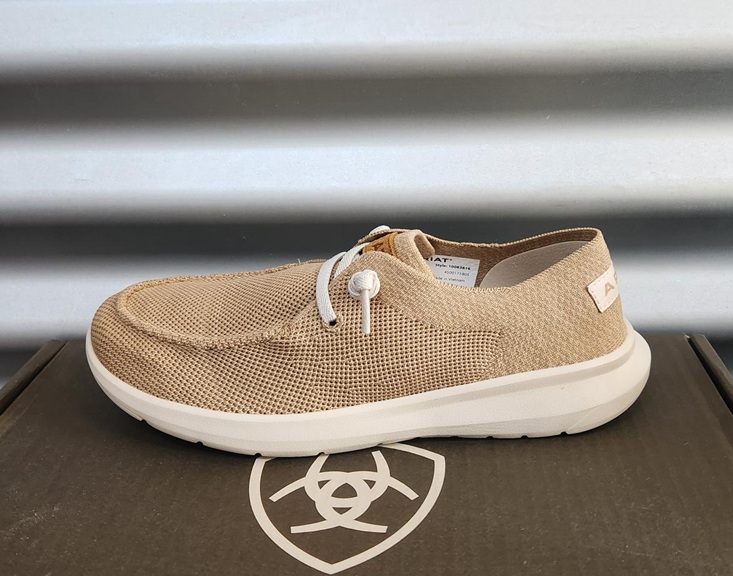 Ariat Ladies Hilo - Heathered Tan Knit - Image 2