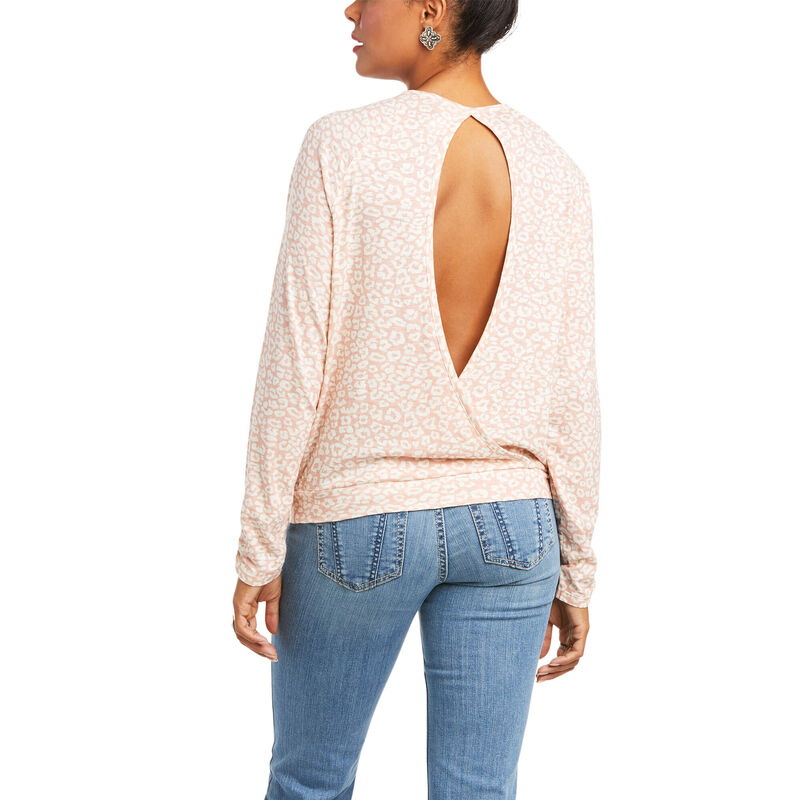 Ariat Ladies Riot Top - Leopard - Image 2
