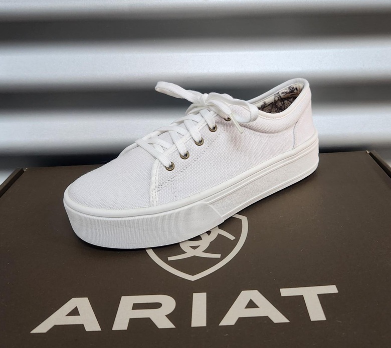 Ariat Ladies Skylar - Classic White - Image 2