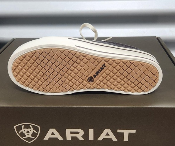 Ariat Ladies Skylar - Luxe Espresso Croc Print - Image 3
