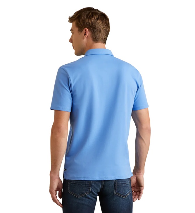 Ariat Mens Medal Polo - Granada Sky - Image 2