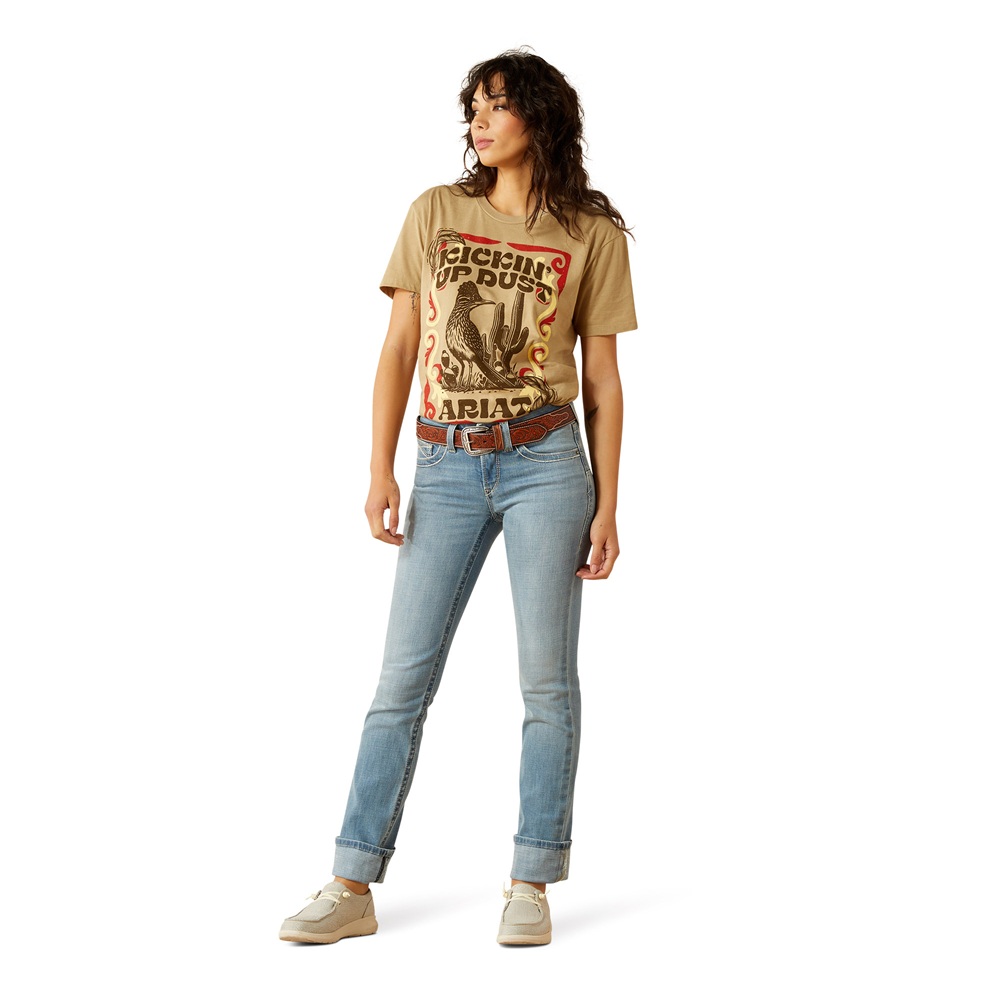 Ariat Ladies Perfect Rise Straight Leg Jeans - Alina Petaluma - Image 2