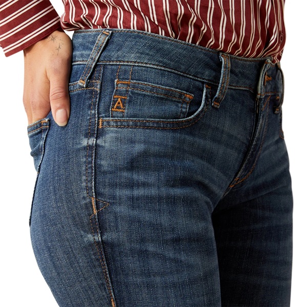 Ariat Ladies Perfect Rise Slim Trouser Jeans - Bessie Irvine - Image 3