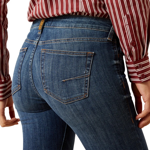 Ariat Ladies Perfect Rise Slim Trouser Jeans - Bessie Irvine - Image 4