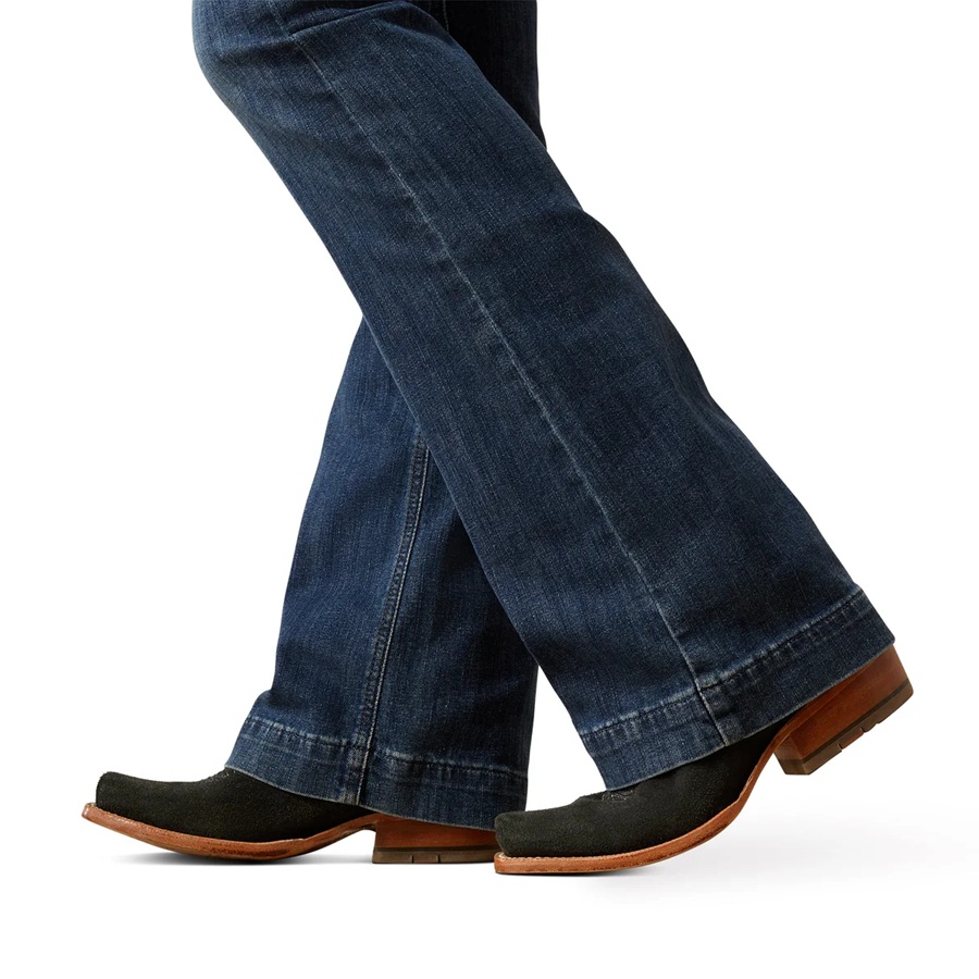 Ariat Ladies Perfect Rise Slim Trouser Jeans - Bessie Irvine - Image 5