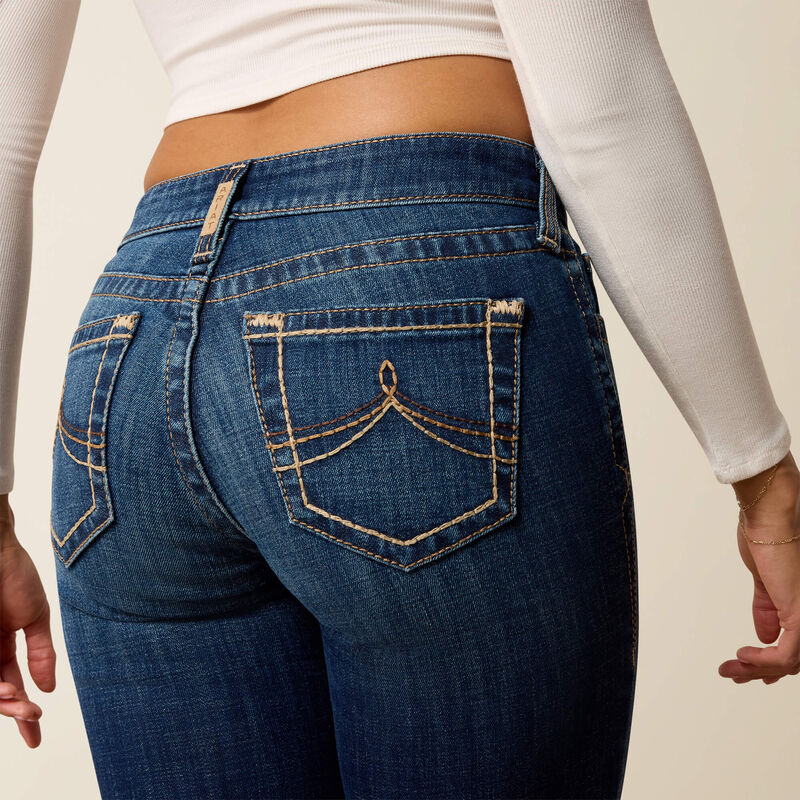 Ariat Ladies Perfect Rise Trouser Jean - Kahlani Berryessa - Image 4