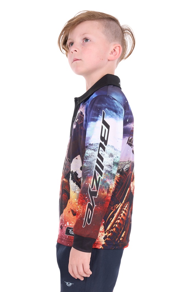 Bullzye Kids Eben Fishing Shirt - Image 2