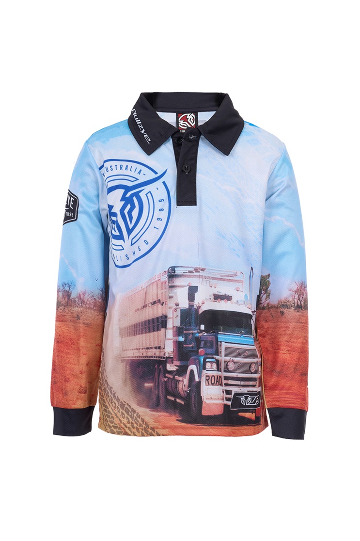 Bullzye Kids Roadie Fishing Shirt