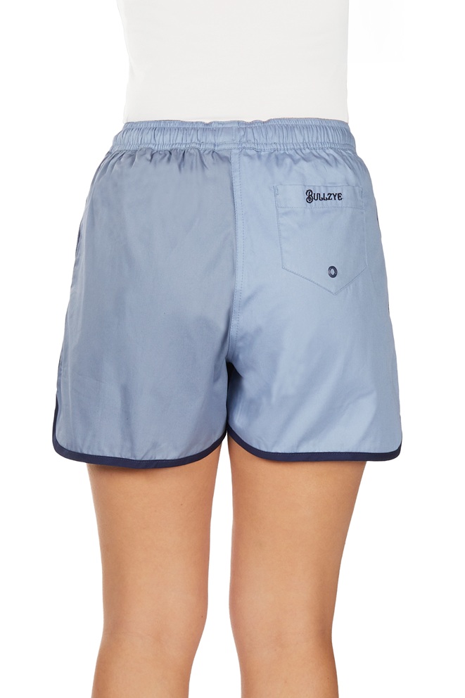Bullzye Ladies Raechel Short - Lt Blue/Navy - Image 2