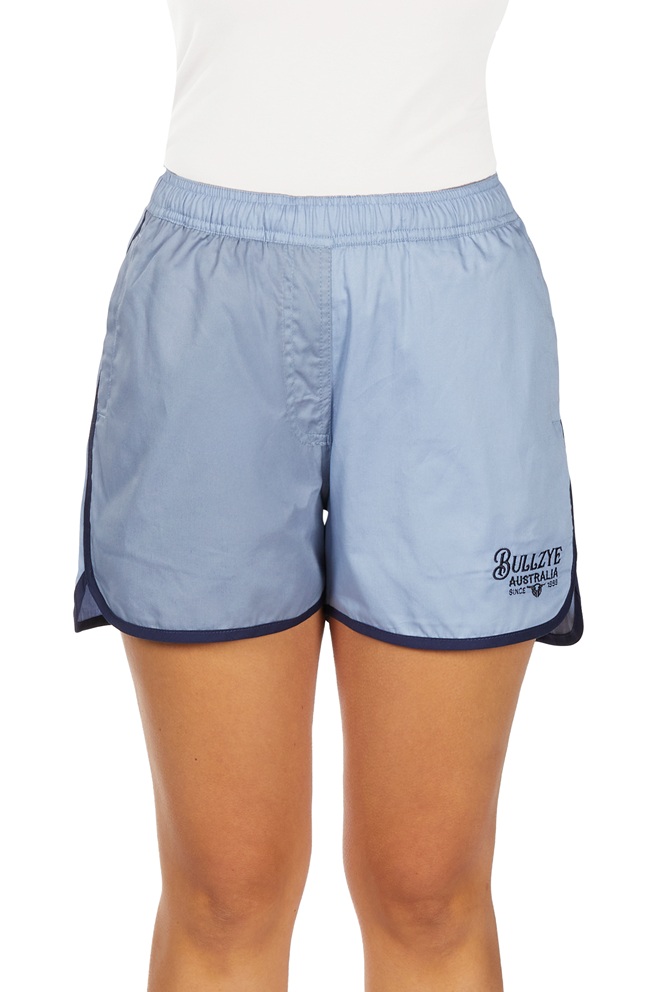 Bullzye Ladies Raechel Short - Lt Blue/Navy - Image 3
