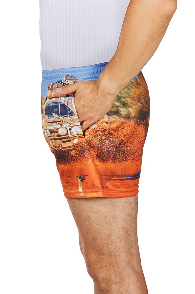 Bullzye Mens Blazing Footy Short - Image 2