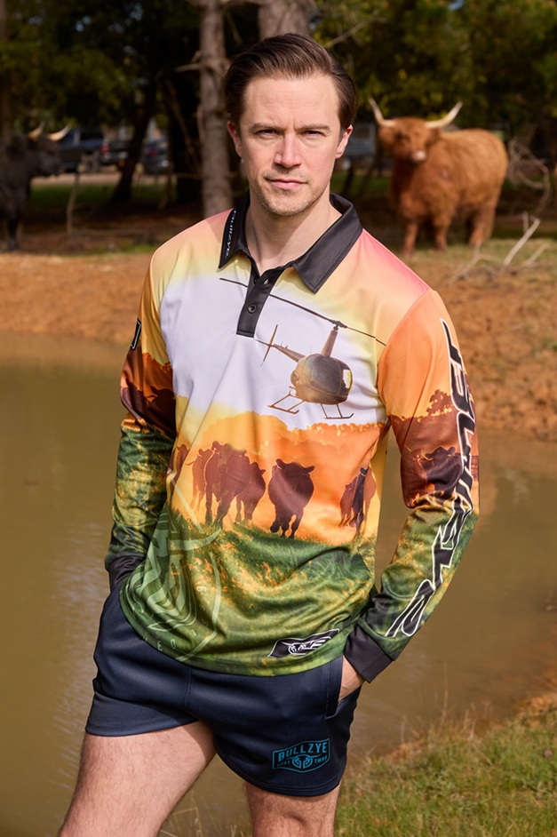 Bullzye Mens Orion Fishing Shirt