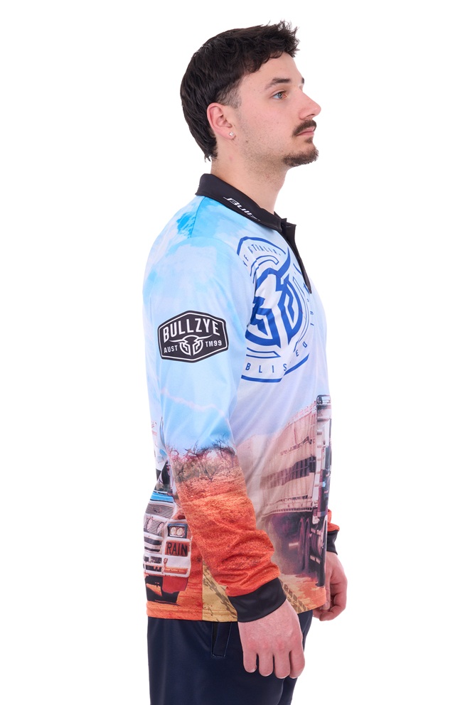 Bullzye Mens Roadie Fishing Shirt - Image 3