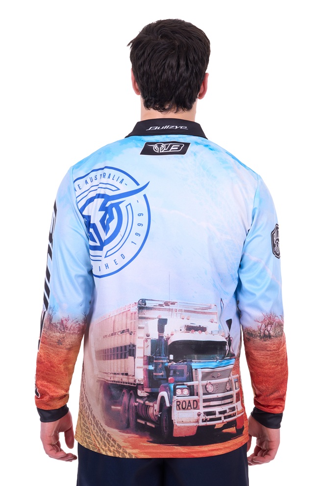 Bullzye Mens Roadie Fishing Shirt - Image 4