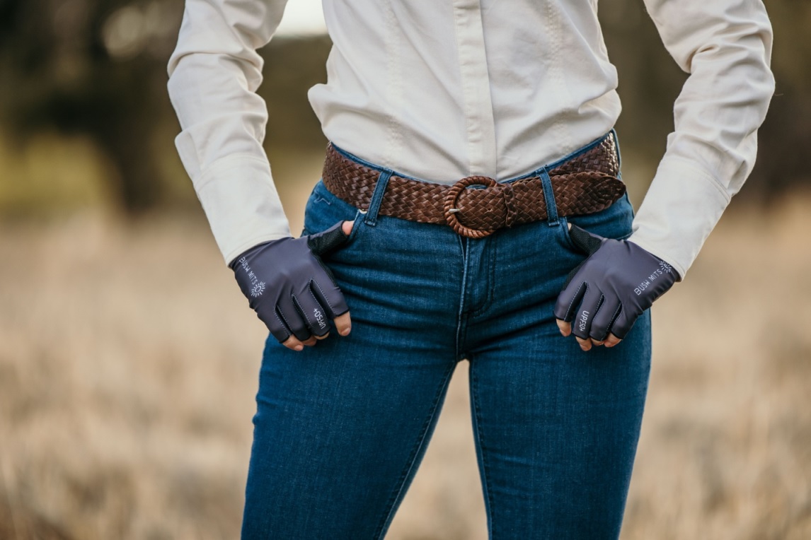 Bush Mits UPF50+ Sun Protection Gloves - The Bradys - Image 2