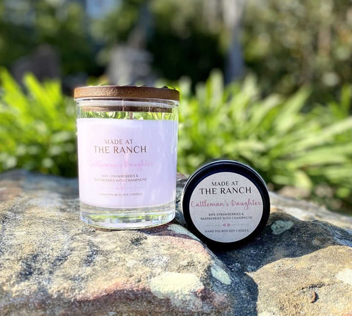 Made At The Ranch Candle - Cattleman's Daughter