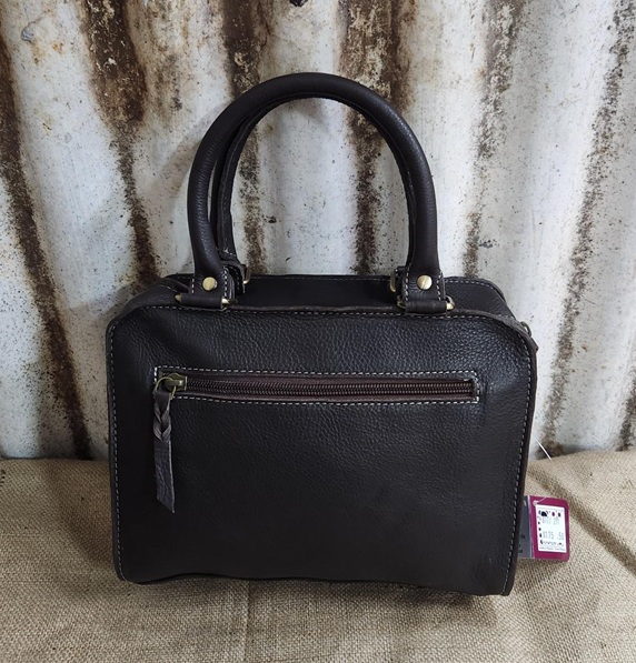 Design Edge Cowhide Boot Stitch Bag - Orleans - Image 2