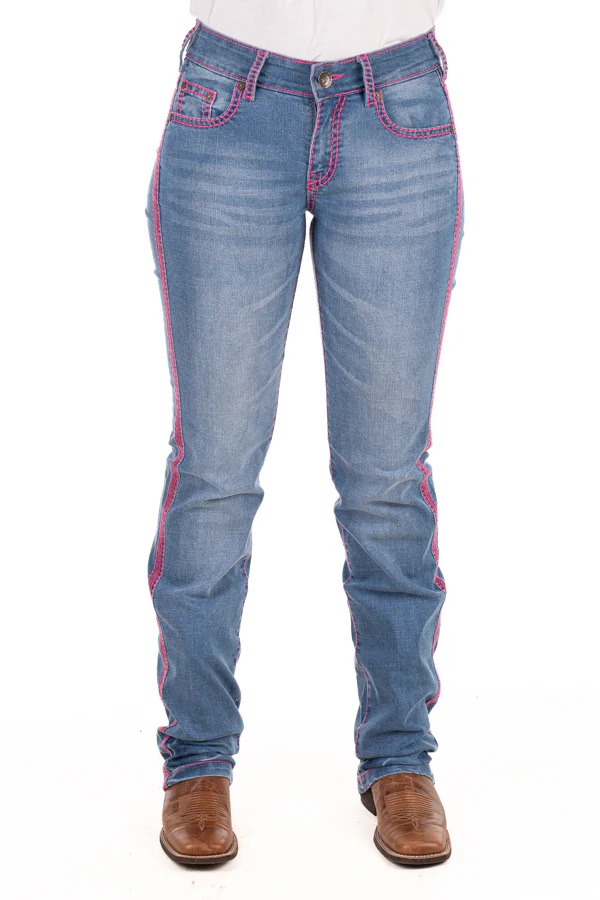 Hitchley & Harrow Mid Rise Jeans - Boston - Image 2