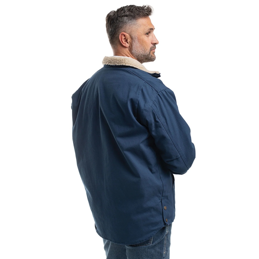 Just Country Adult Diamantina Sherpa Jacket - Navy - Image 3