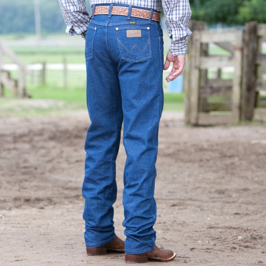 Wrangler Mens Cowboy Cut Original Fit Prewashed Jeans - Roundyard