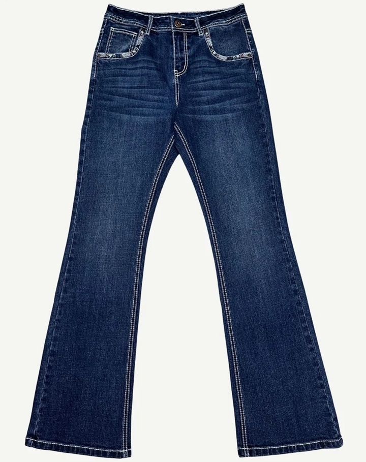 Outback Wild Child High Rise Jeans - Jabiru - Image 2