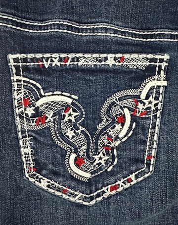 Outback Wild Child High Rise Jeans - Jabiru - Image 3