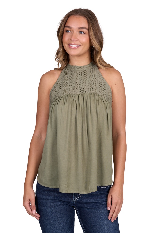 Pure Western Ladies Abigail Blouse - Image 2