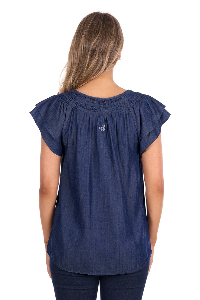 Pure Western Ladies Connie Blouse - Image 3
