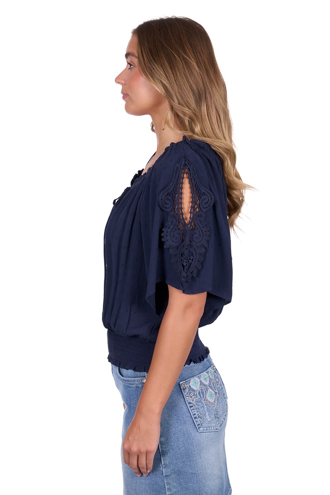 Pure Western Ladies Deanne Blouse - Image 3