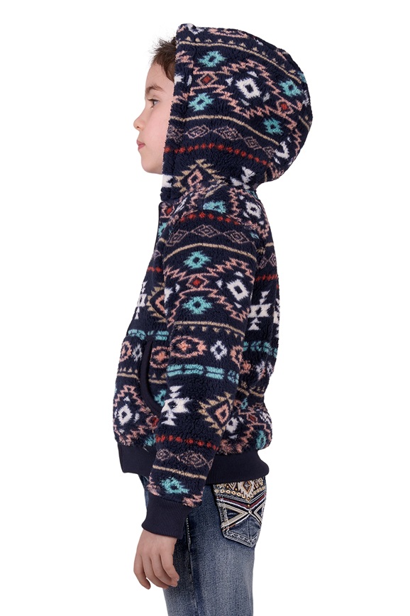 Pure Western Girls Elodie Zip Up Hoodie - Image 2
