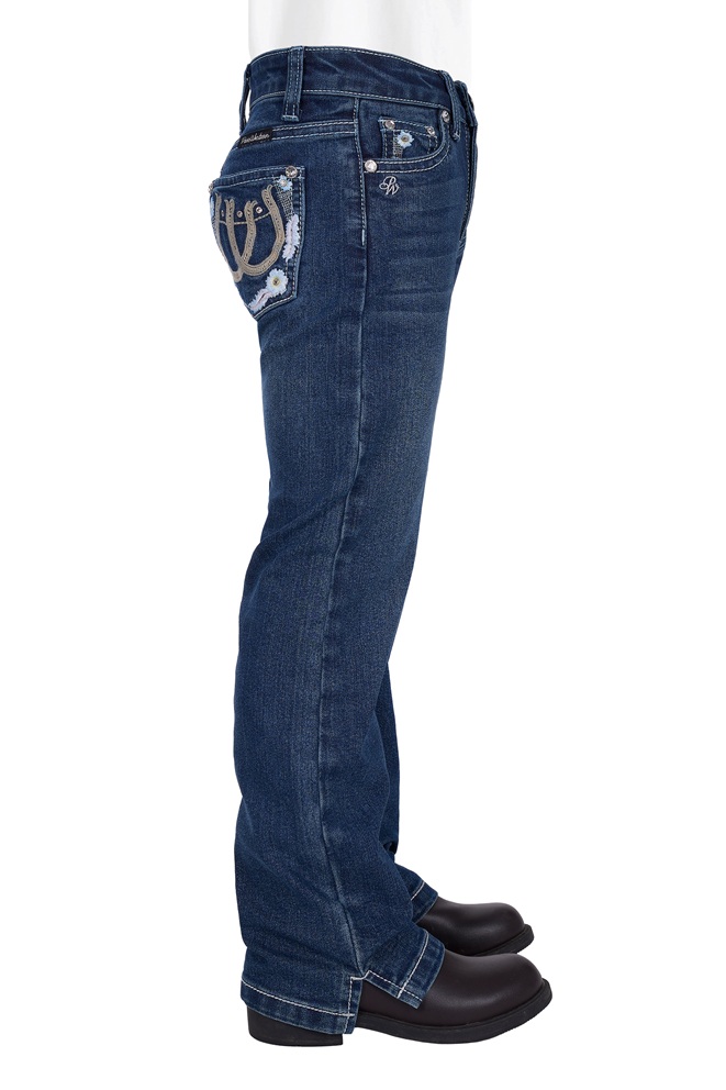 Pure Western Girls Louisa Straight Leg Jean - Image 2