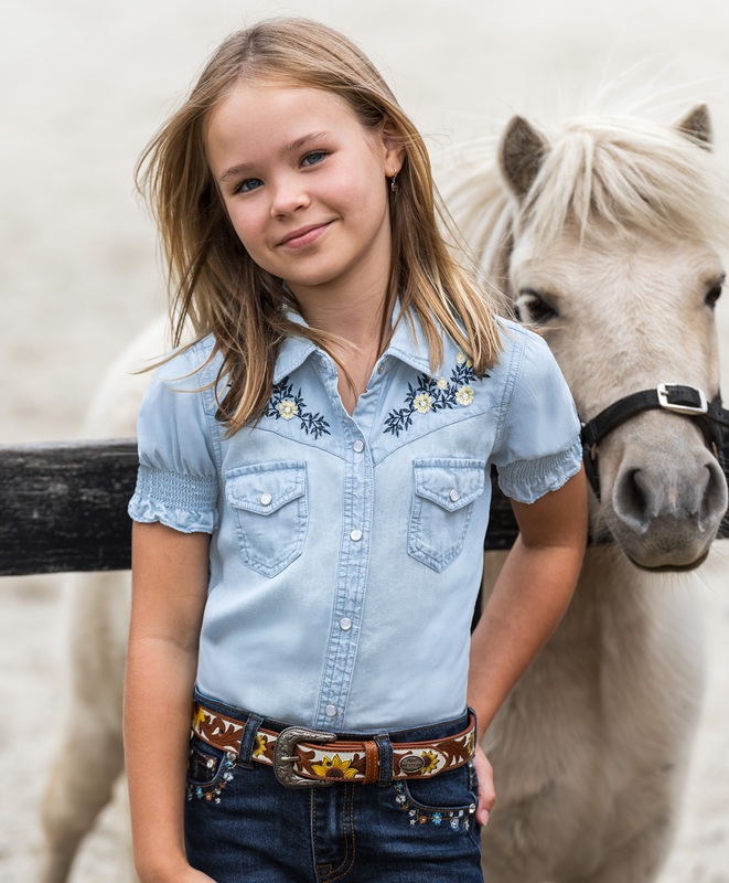 pure western girls martha shirt