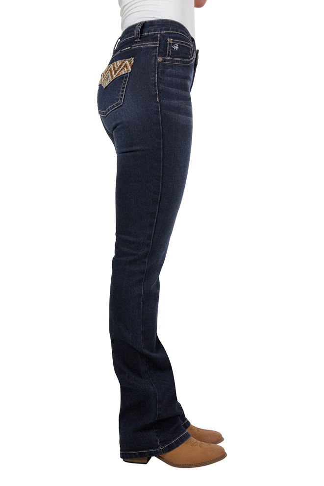 Pure Western Ladies Ivy Relaxed Rider Jeans - Image 2