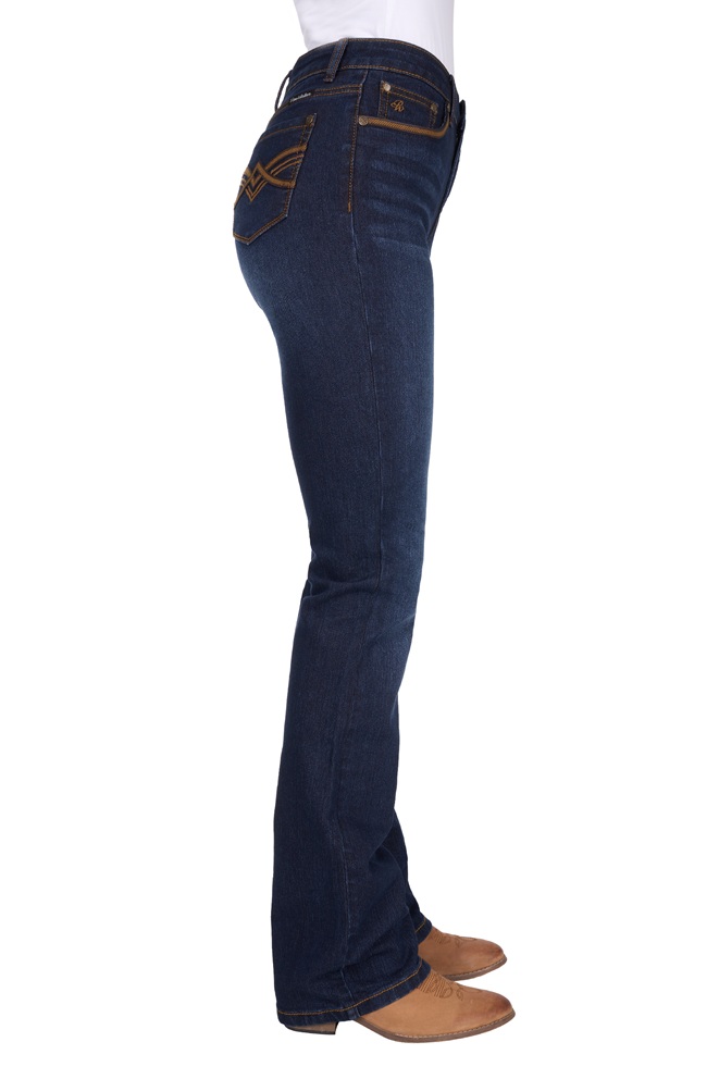 Pure Western Ladies Nova High Rise Boot Cut Jeans - Image 2