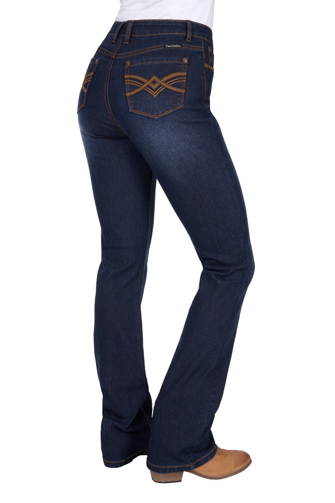 Pure Western Ladies Nova High Rise Boot Cut Jeans - Image 3