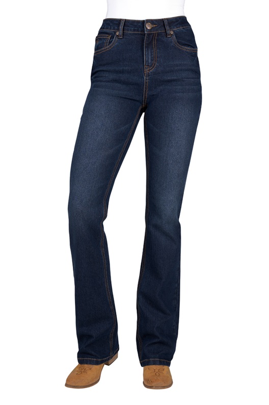 Pure Western Ladies Sam Hi-Rise Boot Cut Jeans - Image 2