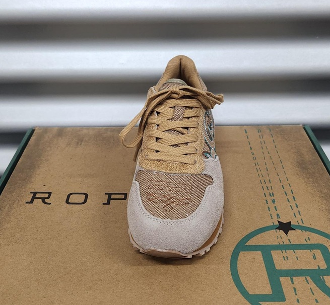 Roper Ladies GiddyUp Shoes - Tan - Image 3