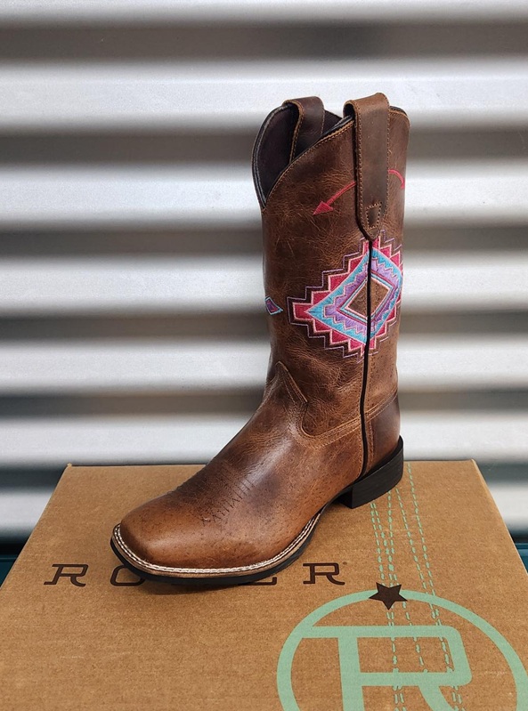 Roper Ladies Sundance Leather Boots - Image 2