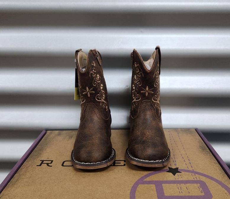 Roper Tots Bailey Boots - Brown - Image 2