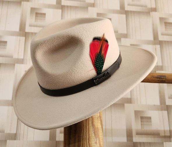 Thomas Cook Bendigo Crushable Hat - Light Cream - Image 2
