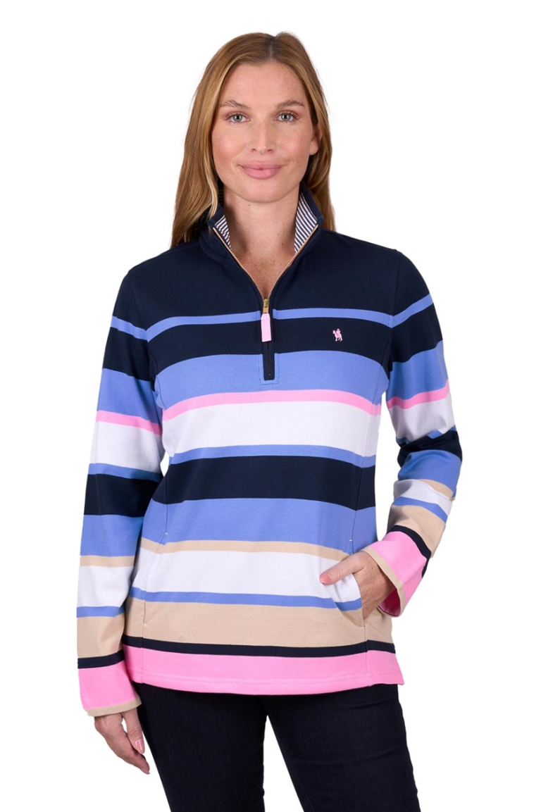 Thomas Cook Ladies Elena 1/4 Zip Rugby - Roundyard