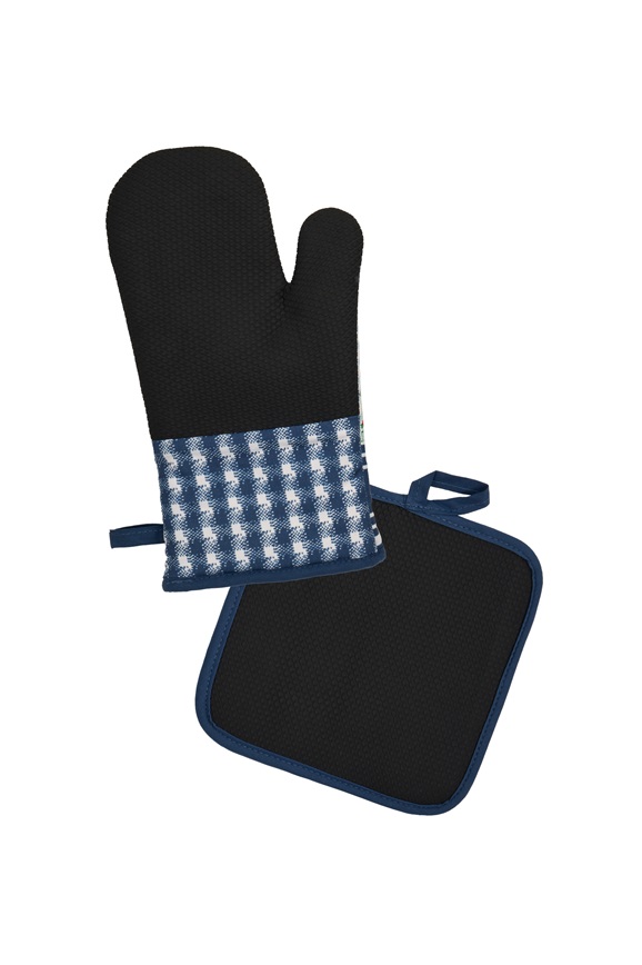 Thomas Cook Oven Mitt & Pot Holder Set - Chooks - Image 2