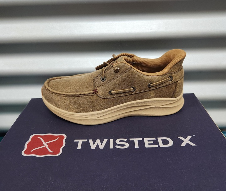 Twisted X Mens Feather X EZ Lace up Mocs - Image 4