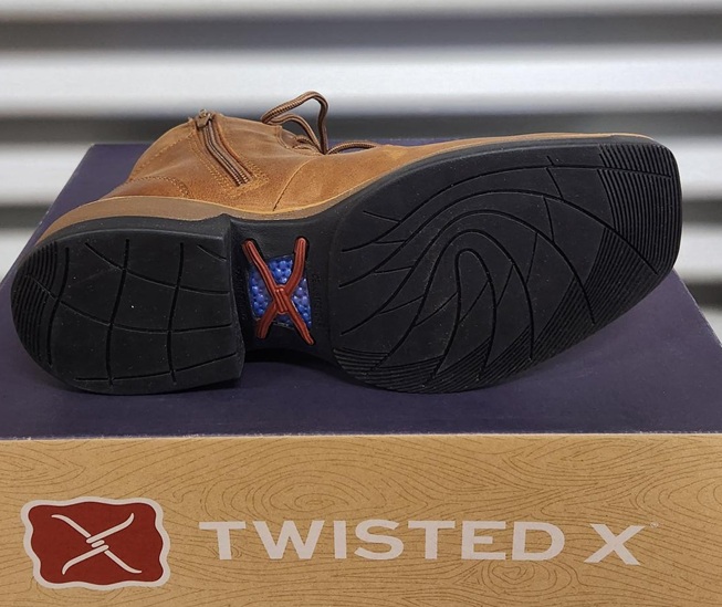 Twisted X Mens 6" Tech X1 Zip Side Boot - Image 5
