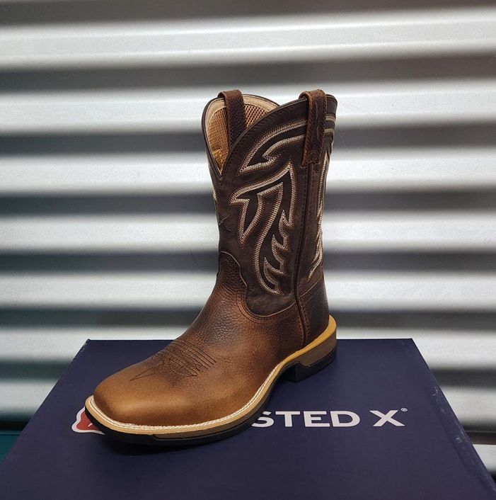 Twisted X Mens Tech X Boots - Mahogany/Mocha - Image 2