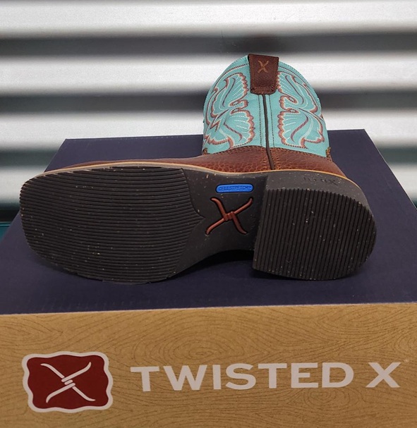 Twisted X Ladies Tech X2 Boots - Hickory/Seafoam - Image 4